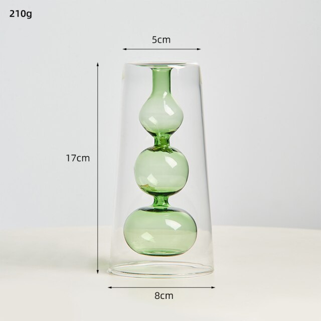 Bubbly Glass Vases