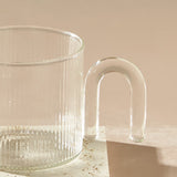 Arch Handle Glass Mug