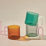 Arch Handle Glass Mug