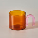 Arch Handle Glass Mug