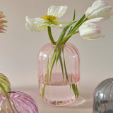 Colourful Glass Globe Vase