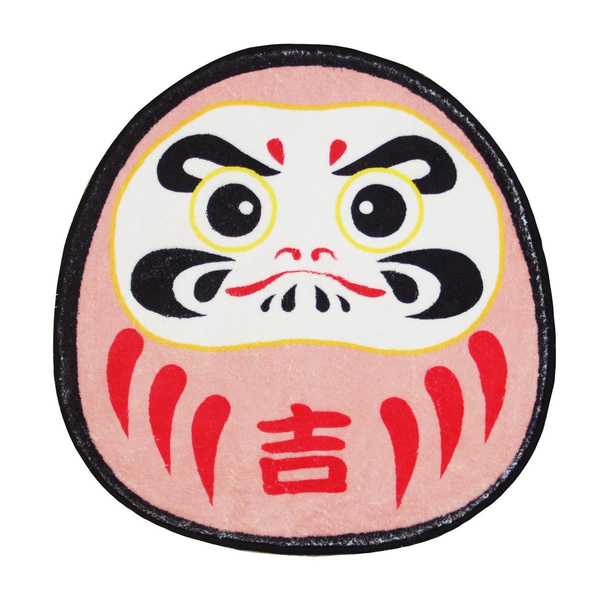 Pink Bodhidharma Bathroom Mat