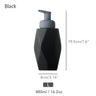 Mint Ceramic Soap Dispenser, Foaming Pump Bathroom Bottle, Simple Design, Refillable Reusable Lotion Pump for Bathroom Kitchen, 480ml/16.28oz