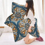 Bohemian Cotton Flower Pillow Towel (2PCS)