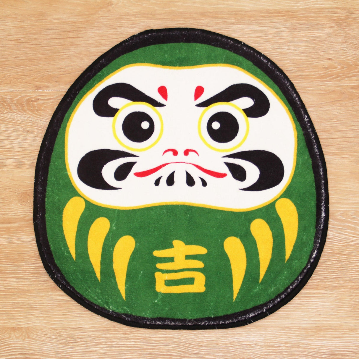 Green Bodhidharma Bathroom Mat