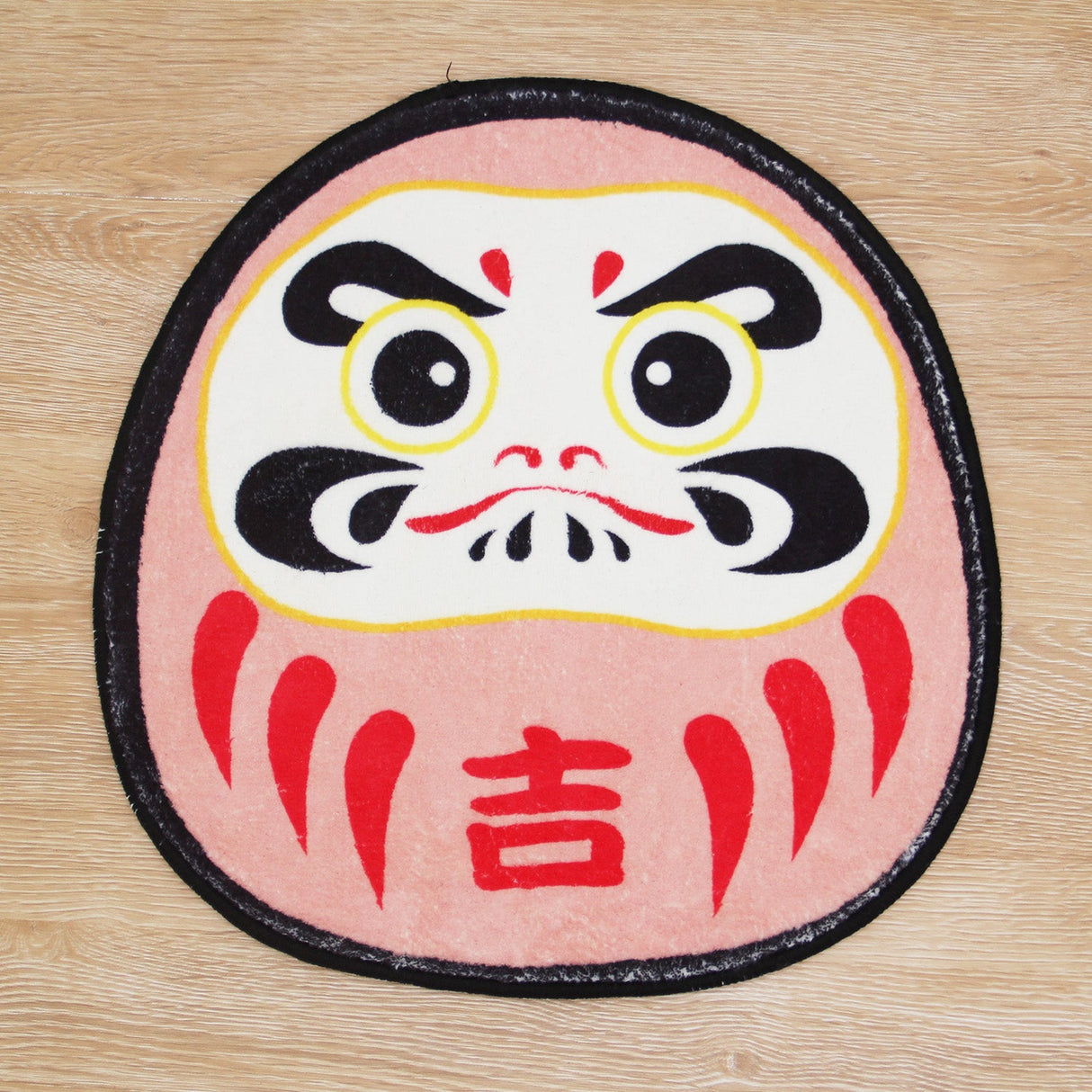 Pink Bodhidharma Bathroom Mat