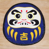 Blue Bodhidharma Bathroom Mat