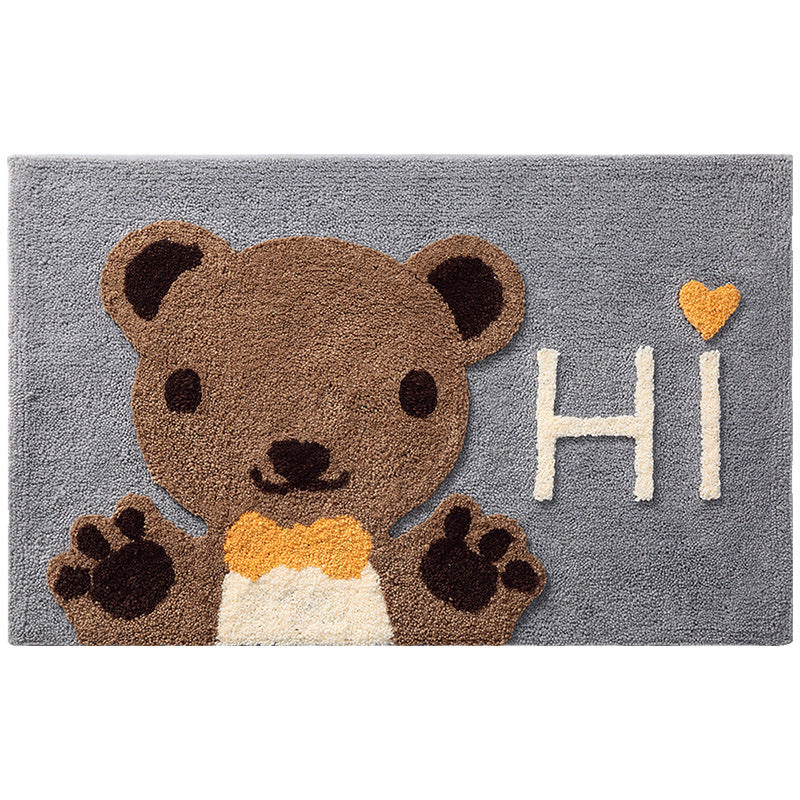 Cartoon Animal Bath Mat