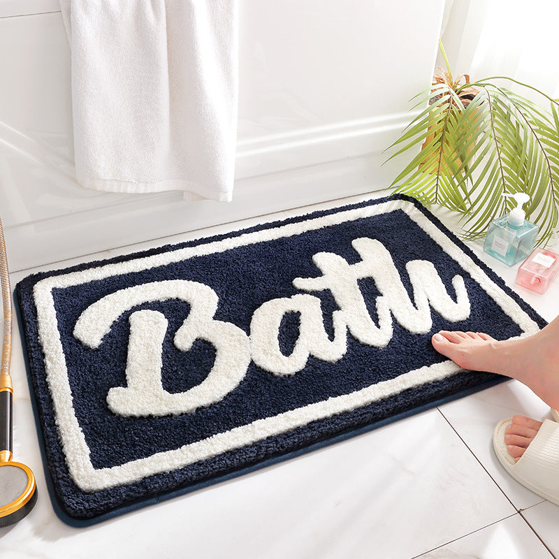 Seven Color Happy Bath Mat