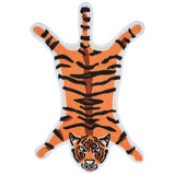 Cute Tiger Bath Mat Bedroom Rug, Animal Soft Plush Water-Absorbent Mat, Machine Washable