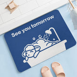 See You Tomorrow Bath Stone Mat