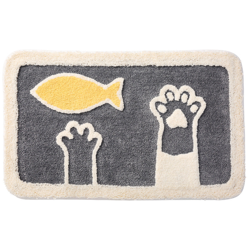 Cartoon Animal Bath Mat