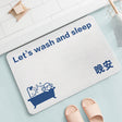 Wash And Sleep Bath Stone Mat