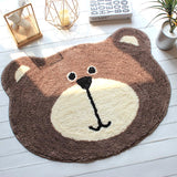 Cartoon Brown Bear Mat