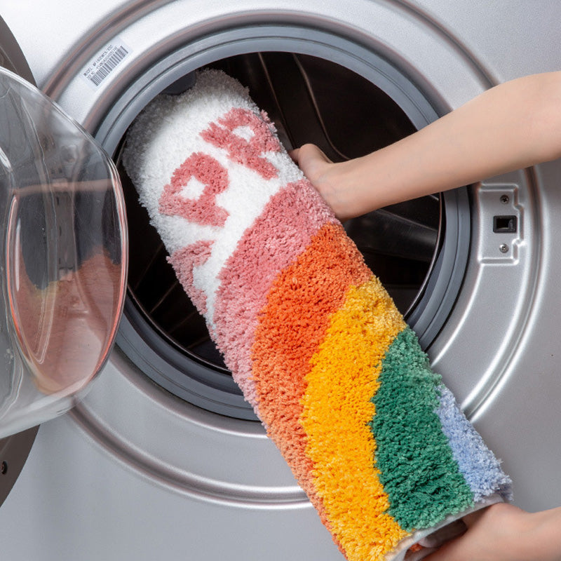 Cartoon Rainbow Bath Mat