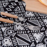 Black & White Aprons with Sleeve Covers