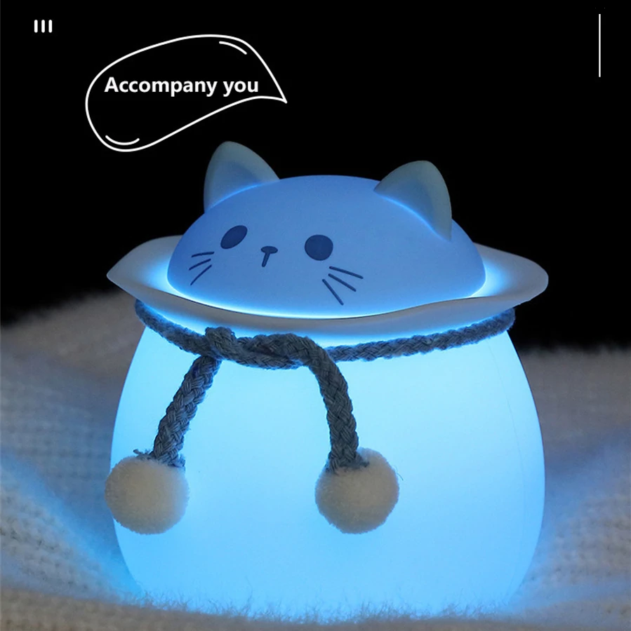 Cute Cat Night Light