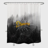 Black Forest Dream Shower Curtain