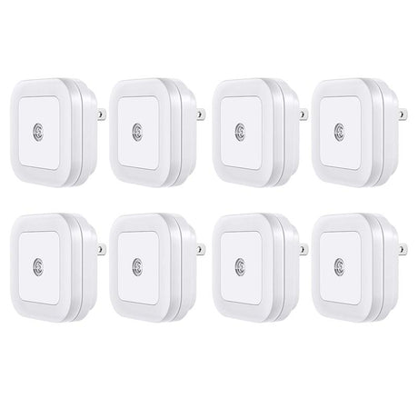 Smart Plug-in LED Night Light (1/4/8 Pack)