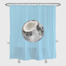 Coconut Shower Curtain (Blue Green Pink)