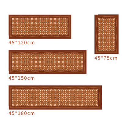 Morocco Leather Kitchen Mat