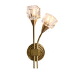 Brass Flora Wall Lamp 