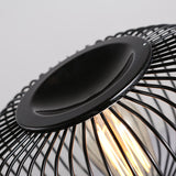 Cage Table Lamp Black