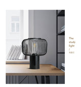 Cage Table Lamp Black