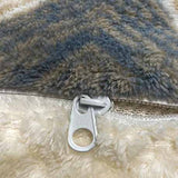 Poly Black and white Check Heart Milk Cashmere Flannel Berber Fleece Duvet Cover Bedding Set