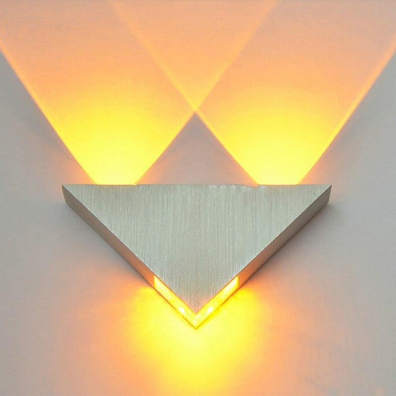 Modern LED Triangle Wall Lamp