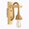 American Countryside Wooden Retro Wall Lamp