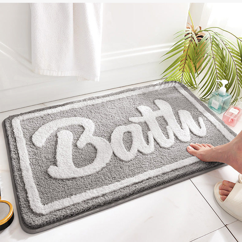 Seven Color Happy Bath Mat