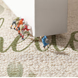 Feblilac Happy and Healthy Polyester Door Mat