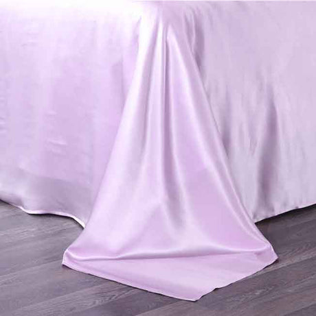 19 Momme Heavy Moisturizing And Luxurious Pure Mulberry Silk Flat Sheets