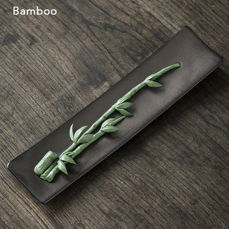 Ceramic Incense Burner, Incense Holder, Art Flower Design, Aromatherapy, Yoga Incense Burner, Small Incense seat