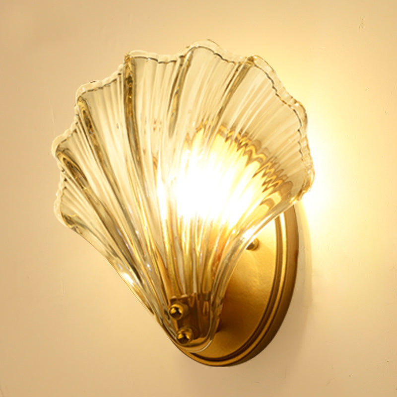 Beautiful Shell Wall Lamp