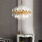 Crystal Rod Chandelier