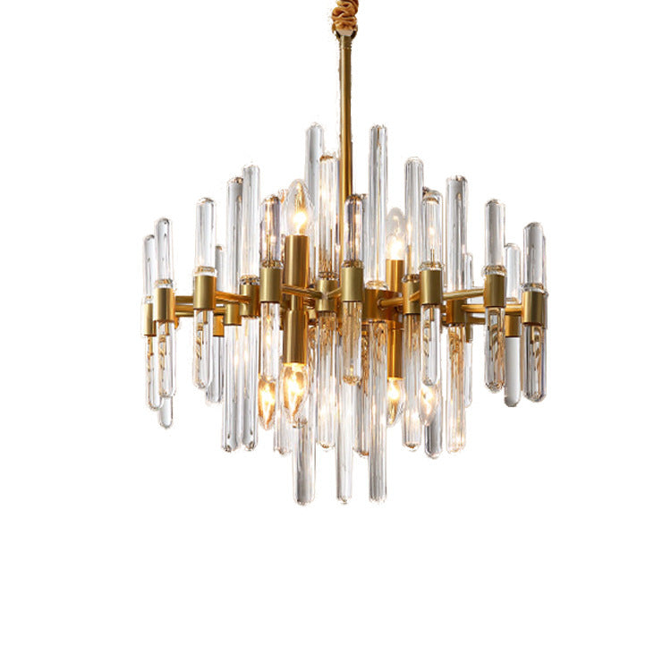 Crystal Rod Chandelier