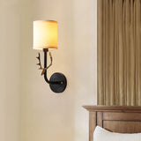 Deer Head Corporal Bronze Wall Lamp