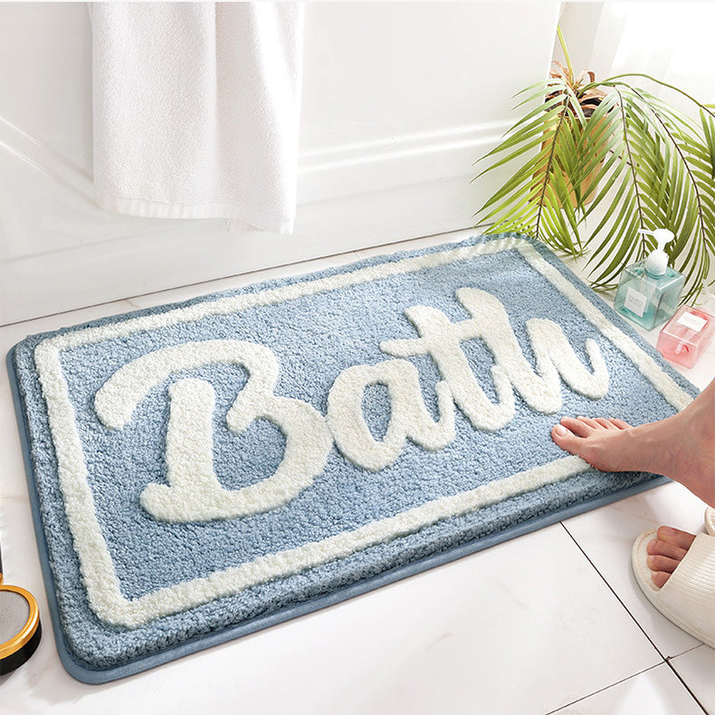 Seven Color Happy Bath Mat