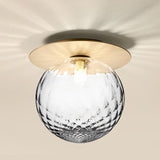 Diamond-Shaped Glass Bulb Wall Lamp