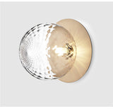 Diamond-Shaped Glass Bulb Wall Lamp