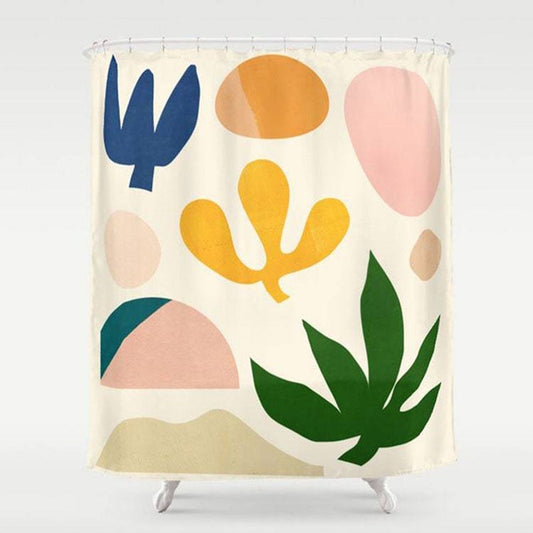 Cute Plant Shower Curtain