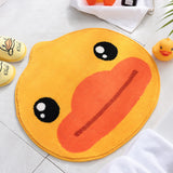 Head of Little Yellow Duck Bath Mat