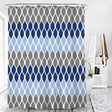  Blue Bohemia Pattern Shower Curtain