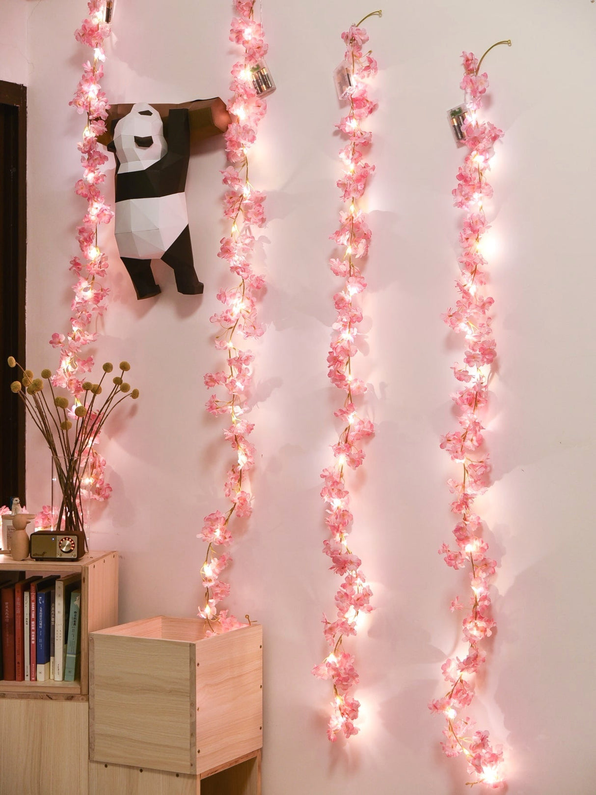 2m Artificial Vine String Light with 20pcs Bulb 1pc - Novelty Lighting