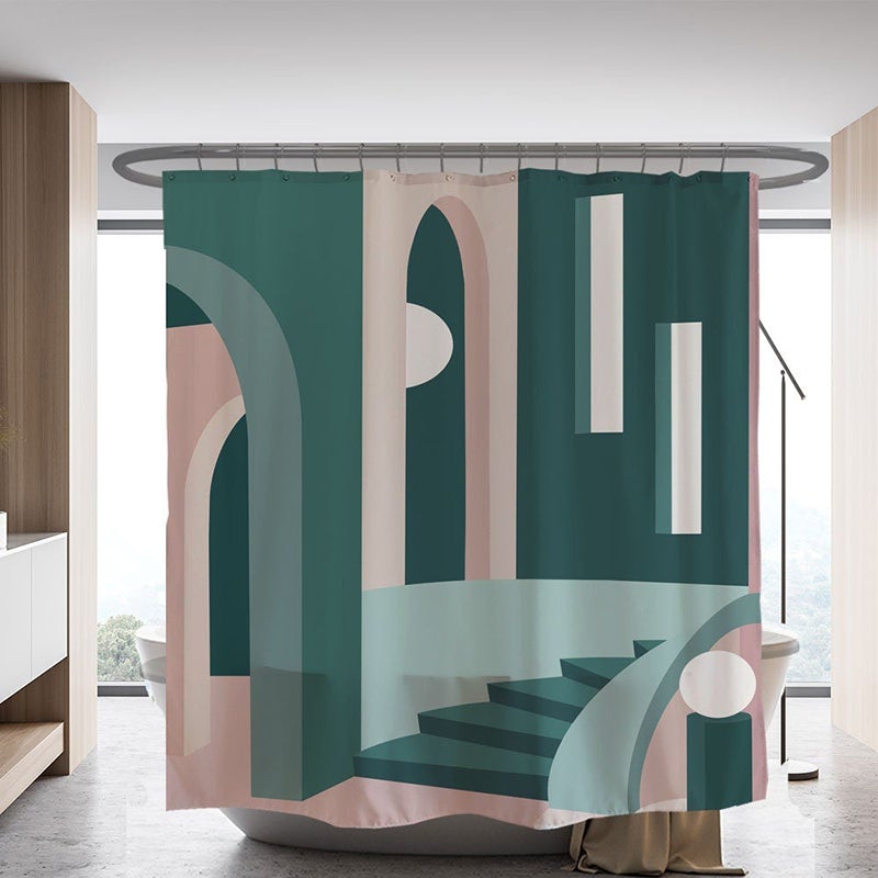 Architecture Shower Curtain