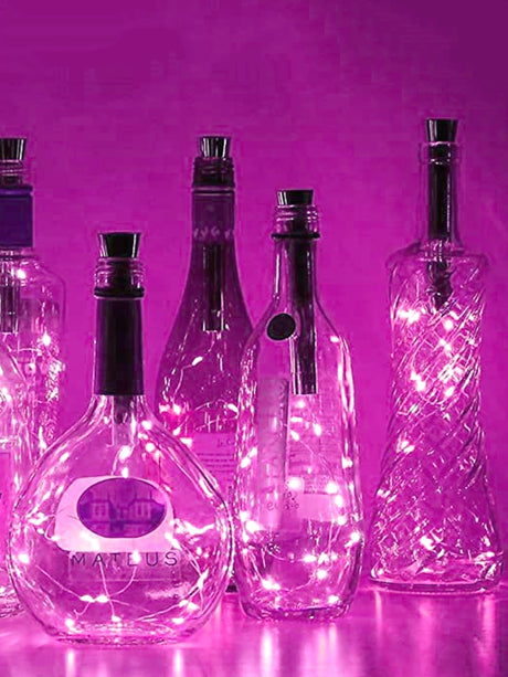 Copper String Light with 10pcs Bulb 1pc - Novelty Lighting