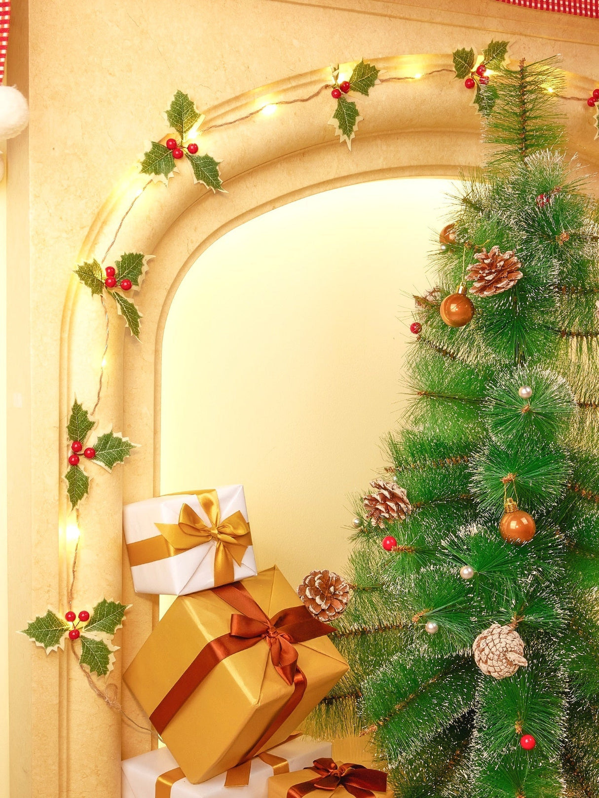 Christmas Berry String Light 1pc - Lighting & Lamp