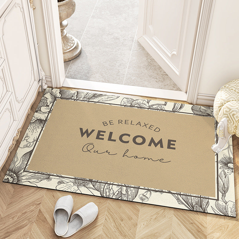 Feblilac Be Relaxed Leather Door Mat